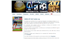 Desktop Screenshot of amsterdam-tournament.hirda.nl