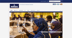 Desktop Screenshot of hirda.org