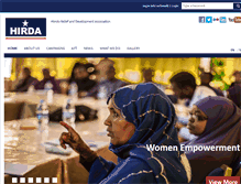 Tablet Screenshot of hirda.org